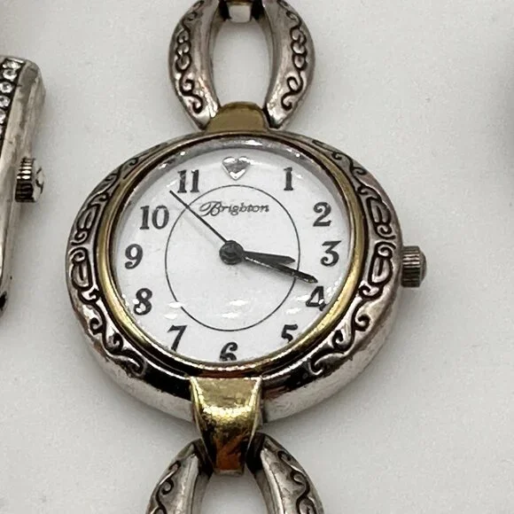 Brighton Watch Lot 4 San Dimas Linx Alta Venezia Silver Gold Plated Part Repair - Picture 5 of 16